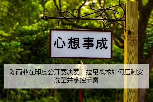 陈雨菲在印度公开赛决赛：拉吊战术如何压制安洗莹并掌控节奏